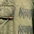 画像3: {MOMENTARY PSYCHO ART} USED CAMO CARGO SHORTS / OLIVE