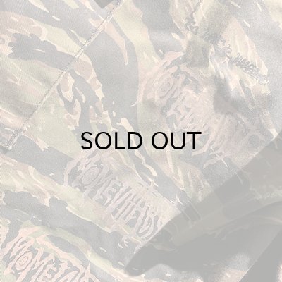 画像5: {MOMENTARY PSYCHO ART} USED CAMO CARGO SHORTS / TIGER