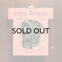 {NORTH NO NAME} FELT PATCH / M / "SHRUNKEN HEAD"