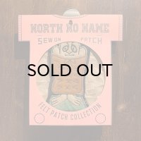 {NORTH NO NAME} FELT PATCH / M / "I'M MAD ABOUT YOU"