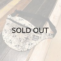 {NO MAD NUMSKULL} ORIGINAL PATTERN WAIST POUCH  - BIG (EYE)