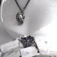 画像12: ※受注商品※ {GRYPHON} Gimmick ring & pendant Skull Rolled Snake