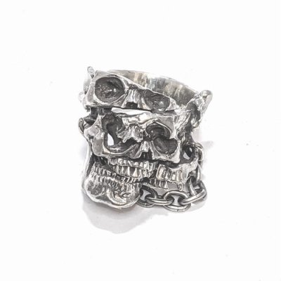 画像10: ※受注商品※ {GRYPHON} Apartment Skull Ring