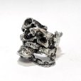 画像3: ※受注商品※ {GRYPHON} Apartment Skull Ring