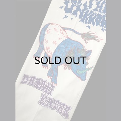 画像4: {HIROTTON × BOWL Cotton Wear} "HAND PAINT" BASIC CHINOS / Msize / 03