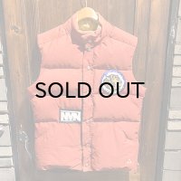 {NO MAD NUMSKULL} used DOWN VEST / RED