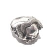 画像4: ※受注商品※ {GRYPHON} Skull&Snake RING"Eternity" (4)