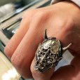 画像6: ※受注商品※ {GRYPHON} TWO FACE 般若 RING (6)