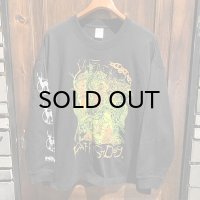 {MOMENTARY PSYCHO ART} "RAFFISH DOG" BIG SIZE L/S T-SHIRTS