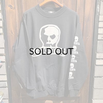 画像1: {SKULL SKATES}  OFFSET LOGO CREW NECK SWEAT