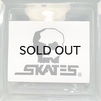 {SKULL SKATES}  LOGO DIE CUT STICKER