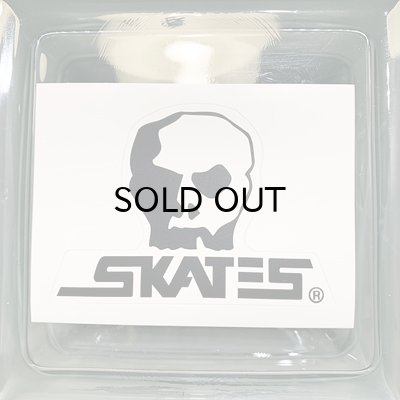 画像1: {SKULL SKATES}  LOGO DIE CUT STICKER