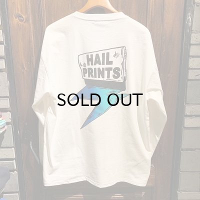 画像2: {HAIL PRINTS} HAILPRINTS LOGO Long Sleeve3(Gradation ver.)