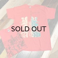 {岡本一生} MULTI S/S T-SHIRTS / RED