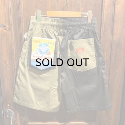 画像10: {COOKMAN × NO MAD NUMSKULL} "MAD MAN" Chef Shorts / (Chill)