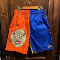 {COOKMAN × NO MAD NUMSKULL} "MAD MAN" Chef Shorts / (Party)
