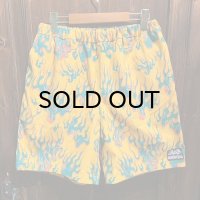 {NO MAD NUMSKULL} ORIGINAL PATTERN SHORT PANTS / "FIRE" / Lsize