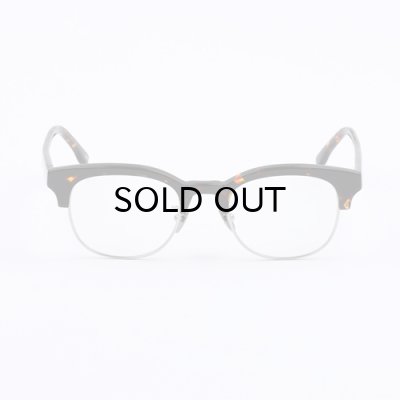 DARK TORTOISE / CLEAR