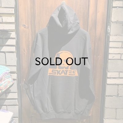 画像2: {SKULL SKATES}  MOONSET HOODIE(BLACK×ORANGE)