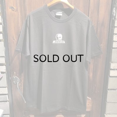 画像1: {SKULL SKATES}  LOGO T-SHIRTS(BLACK×WHITE)