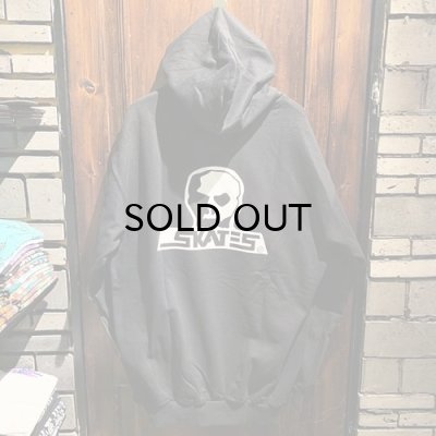 画像2: {SKULL SKATES}  LOGO HOODIE(BLACK×WHITE)