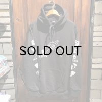 {SKULL SKATES}  SUSHI HOODIE(BLACK×WHITE)