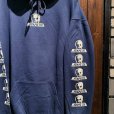 画像3: {SKULL SKATES}  MOONSET HOODIE(NAVY×WHITE) (3)