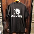 画像2: {SKULL SKATES}  LOGO T-SHIRTS(BLACK×WHITE) (2)