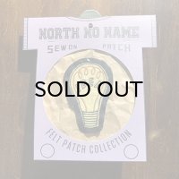 {NORTH NO NAME} FELT PATCH / S / "IDEA"