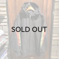 {NO MAD NUMSKULL}  "NO MAD FUTURE" ZIP PARKA / BLACK / XXL