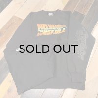 {NO MAD NUMSKULL}  "NO MAD FUTURE" CREW NECK SWEAT / BLACK / XXL