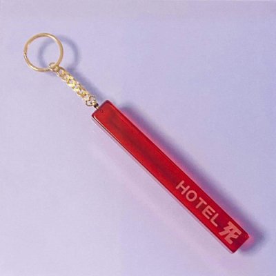 画像1: {デスパターンズ×KAE Acrylic} "HOTEL死" ROOM KEY