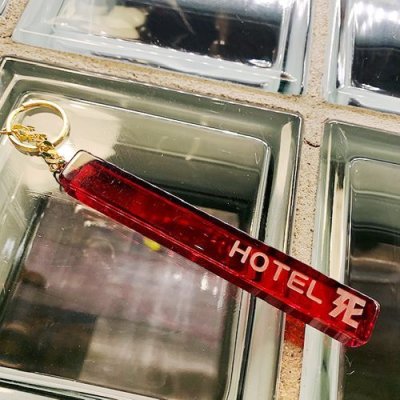 画像2: {デスパターンズ×KAE Acrylic} "HOTEL死" ROOM KEY