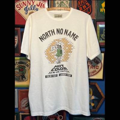 画像2: {NORTH NO NAME} PATCH DESIGN PRINT T-SHIRTS