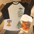 画像1: {RAFFISH DOG} "HIROTTON WALL" RAGLAN T-SHIRTS (1)