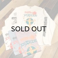 {MOMENTARY PSYCHO ART} "GOD" BIG SIZE L/S T-SHIRTS (OTHER)