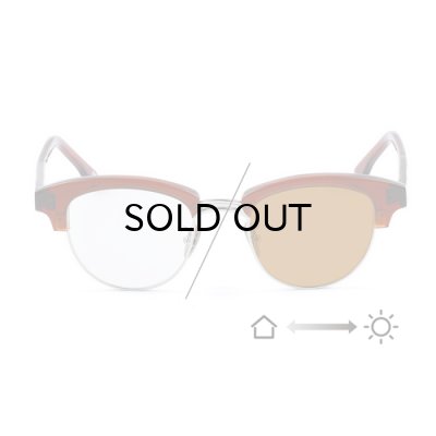 BROWN / CLEAR to BROWN(調光レンズ)