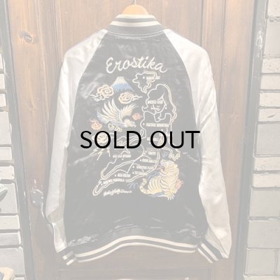 画像3: {EROSTIKA} MARIA×NUDE MAP SOUVENIR JACKET<ART WORK by Rockin'Jelly Bean>