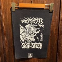 {SKULL SKATES} BACK PATCH "DOOM SLED" 