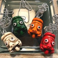 {POP EYES} "POP EYES MONSTER" Neckless