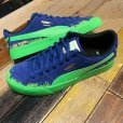 画像2: {PUMA x Hirotton} SUEDE SKATE (Blue Green) (2)