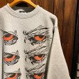 画像2: {NO MAD NUMSKULL}  "FREAK EYE" CREW NECK SWEAT (2)