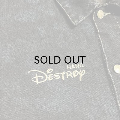 画像6: {HANG} "BLIND LAND" denim coverall jacket