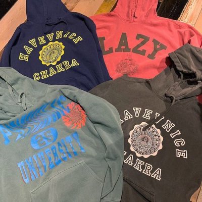 画像1: {NO MAD NUMSKULL} "COLLEGE" P/O SWEAT PARKA