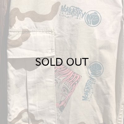 画像4: {MOMENTARY PSYCHO ART} USED Desert Como Cargo Pants