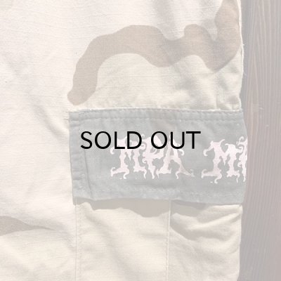 画像3: {MOMENTARY PSYCHO ART} USED Desert Como Cargo Pants