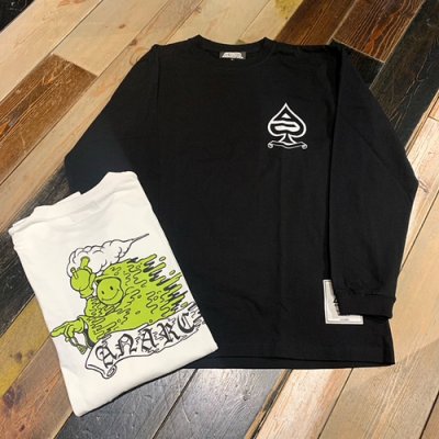 画像1: {ANARC of hex}  "SMILE REAPER" L/S T-SHIRTS