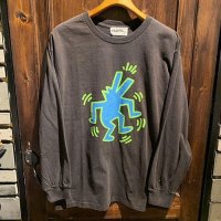 {KEITH HARING} "DANCE" L/S TEE