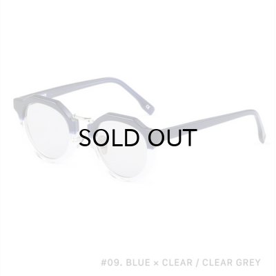 BLUE×CLEAR / CLEAR GRAY