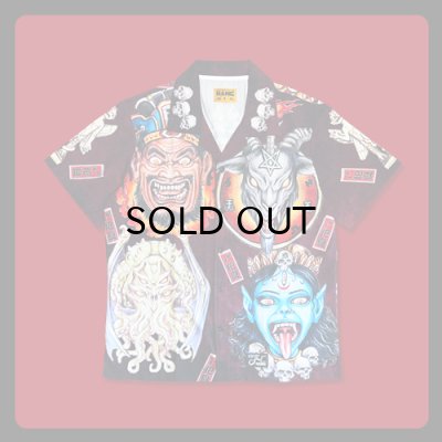 画像2: 【犯具】邪神斬捨五面 aloha shirts アロハシャツ